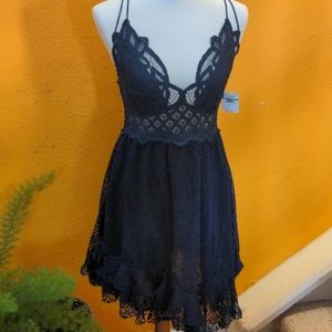 Free people Adella slip dress